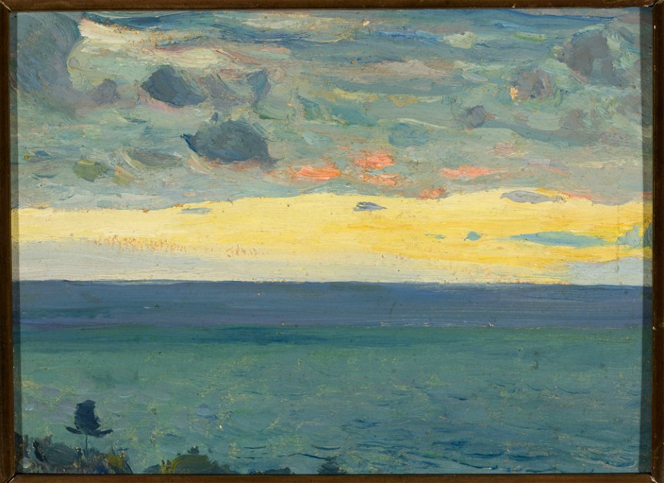 Mikhail Nesterov - Sea - M.Ob.907 - National Museum in Warsaw