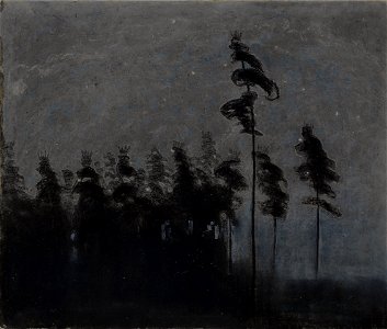 Mikalojus Konstantinas Ciurlionis - FOREST - 1907