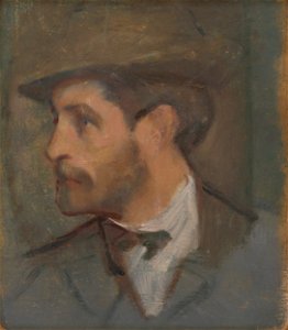 Milan Thomka Mitrovský - Self-Portrait - Small - O 2499 - Slovak National Gallery