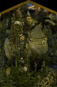 Mikhail Vrubel - Bogatyr - Google Art Project