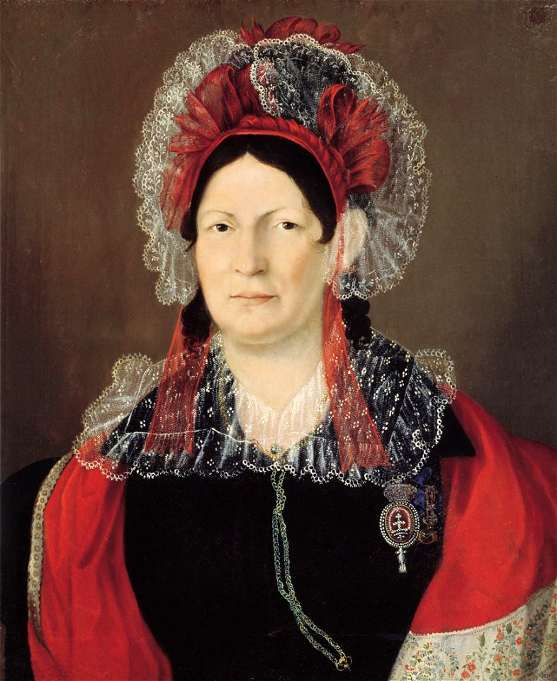 Mikhail Terebenyov - Portrait of M. A. Golitsyna