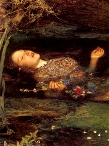 Millais - Ophelia (detail)