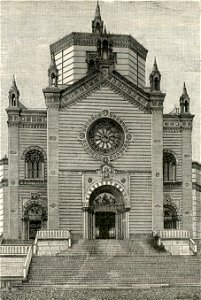 Milano Cimitero Monumentale Facciata del Famedio