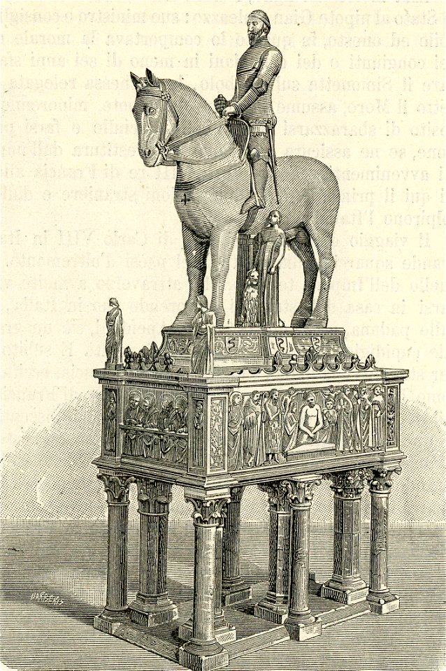 Milano monumento a Bernabò Visconti