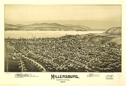 Millersburg, Dauphin County, Pennsylvania 1894. LOC 75696501
