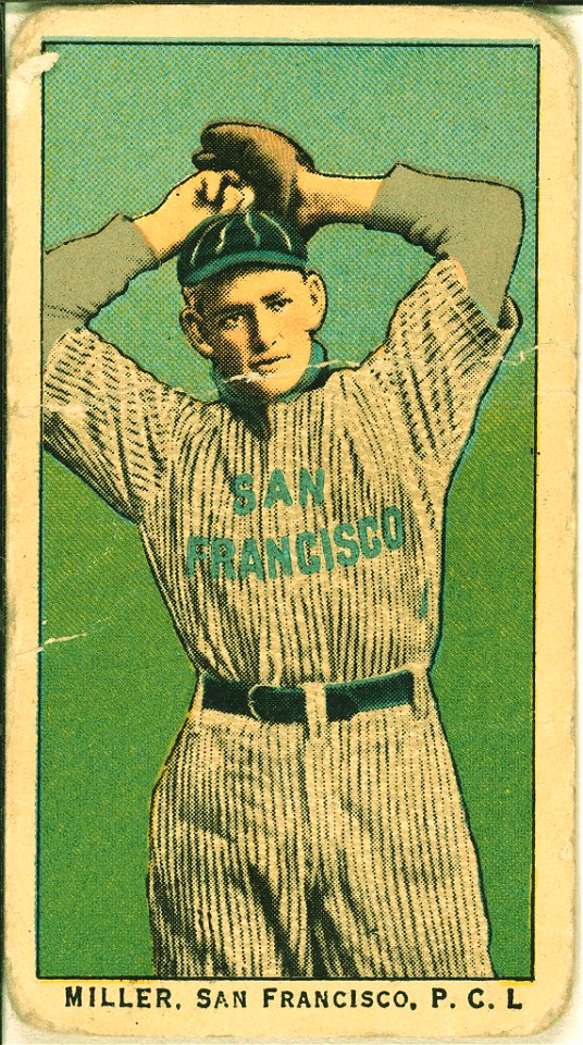 Miller, San Francisco Team, baseball card portrait LCCN2008677338