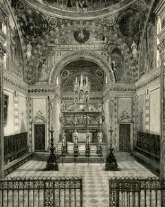 Milano interno della Cappella di San Pietro Martire nella Basilica di Sant’Eustorgio