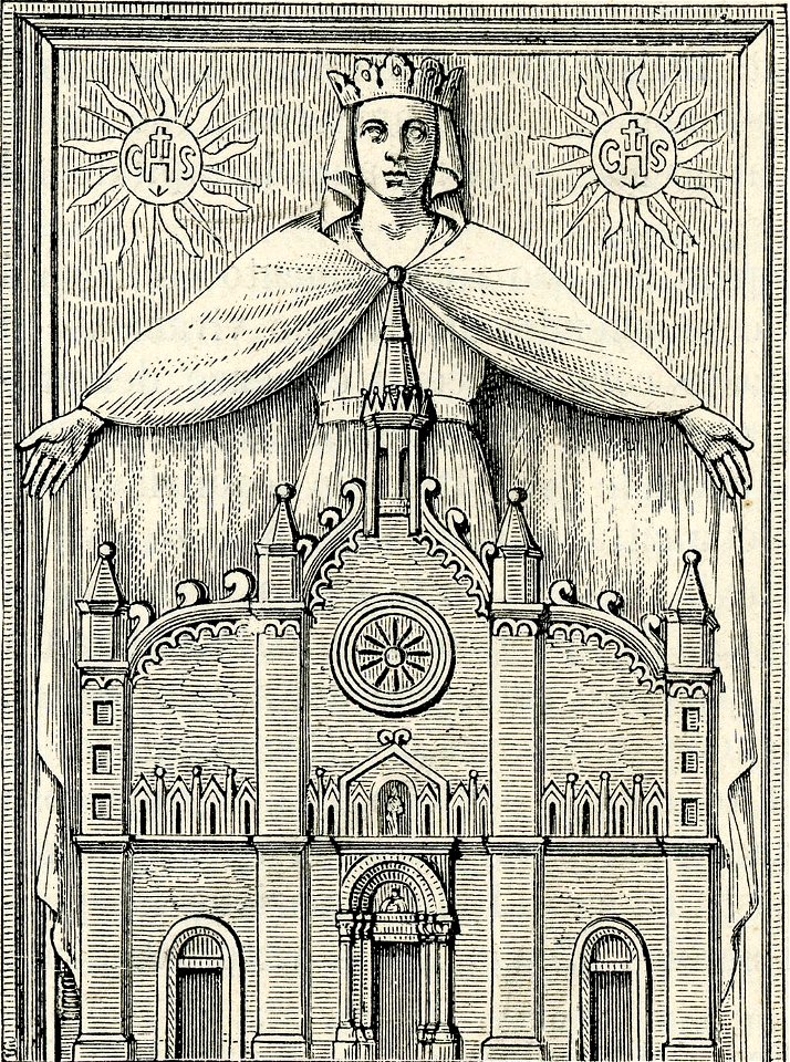 Milano antica facciata del Duomo