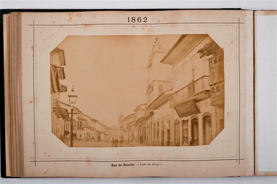 Militão A. de Azevedo - Álbum Comparativo, 20 - Acervo do Museu Paulista da USP