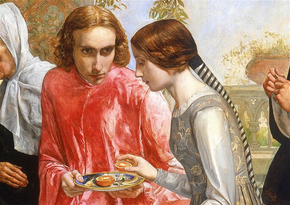 Millais - Isabella detail 2