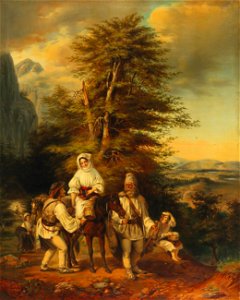 Miklós Barabás - Romanian Family on their Way to Market (copy)