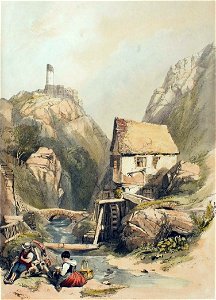 Mill near Berncastle on the Moselle