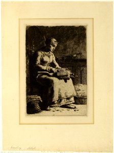 Millet - The Wool-Carder, 1934.669
