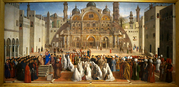 Milan pinacothèque Bramante Sermon of St Mark in Alexandria