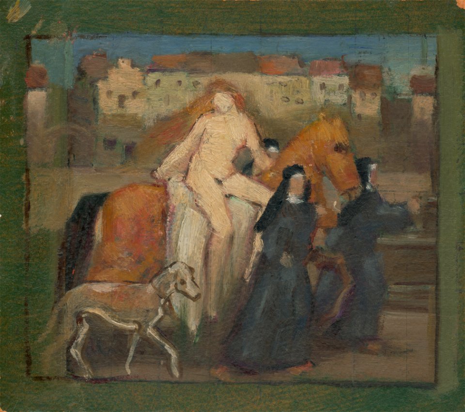 Milan Thomka Mitrovský - Lady Godiva - O 2929 - Slovak National Gallery