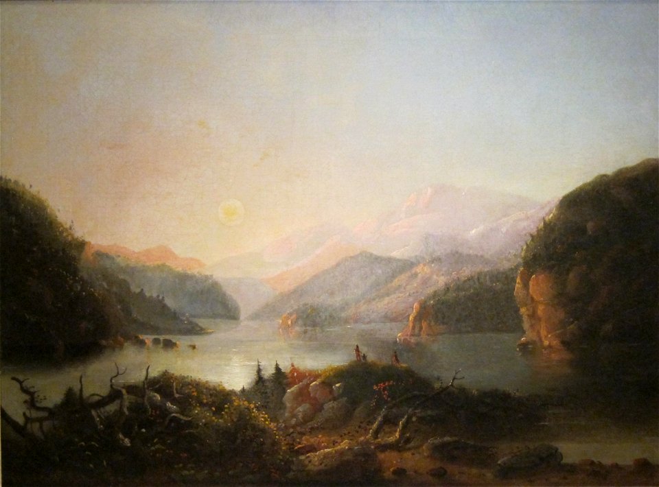 'Lake in the Wind River Country' by Alfred Jacob Miller, Cincinnati