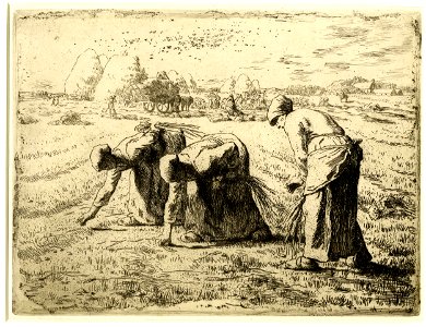 Millet - Les Glaneuses (The Gleaners), 1865,1209.795