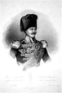 Milos Obrenowitsch Litho