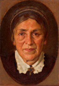 Milan Thomka Mitrovský - Portrait of Elena Marótha Šoltésová - O 456 - Slovak National Gallery