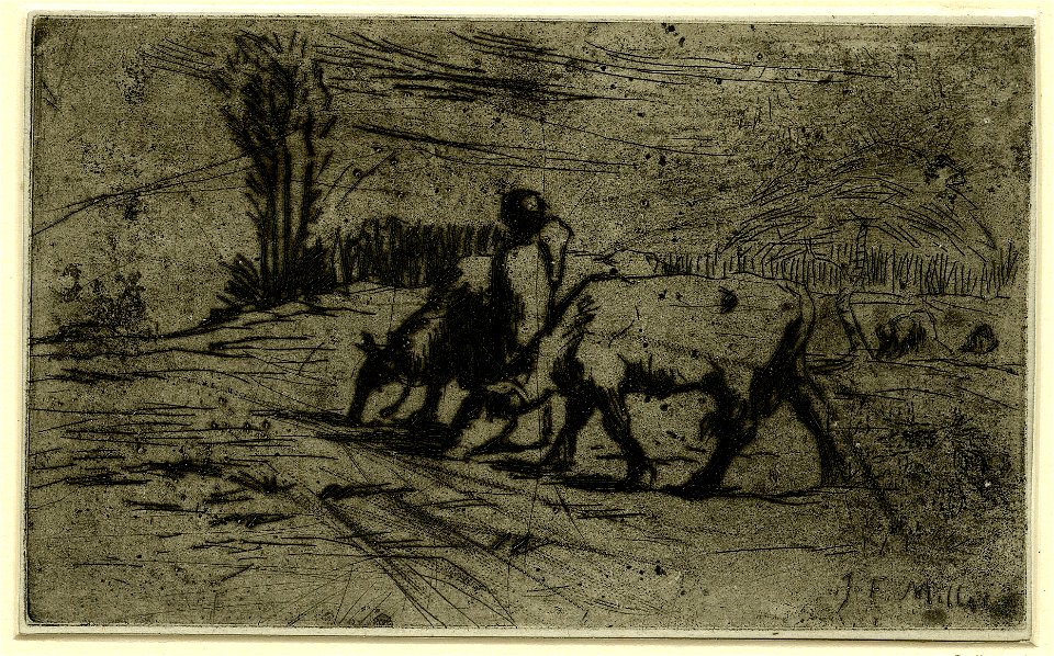 Millet - Les Deux Vaches, 1881,1112.145