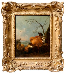 Milking-time (Nicolaes Berchem) - Nationalmuseum - 17265