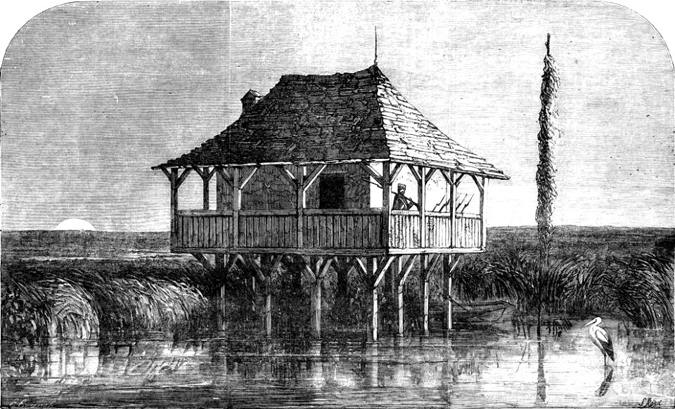 Military Post on the Danube, Crimean War