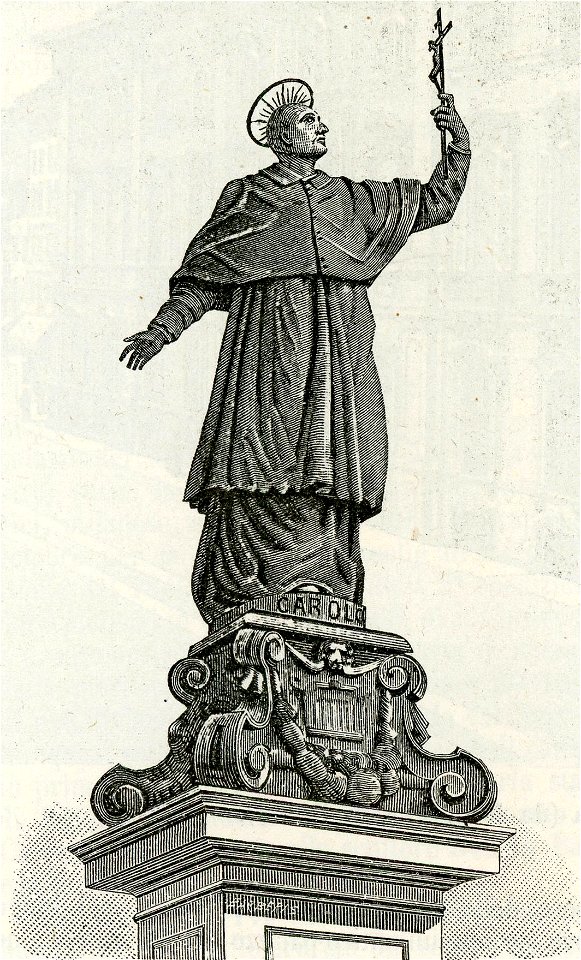 Milano monumento a San Carlo Borromeo