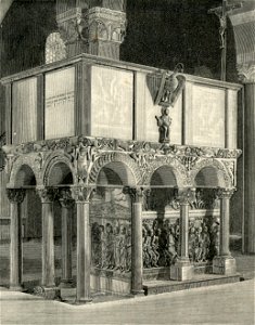 Milano ambone e sarcofago cristiano nella Basilica di Sant’Ambrogio