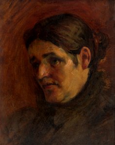 Milan Thomka Mitrovský - Portrait of the Artist's Mother - O 622 - Slovak National Gallery
