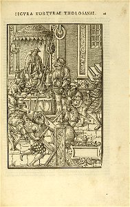 Milles de Souvigny, Praxis criminis persequendi Parisiis - Figura Torturae Tholosanae