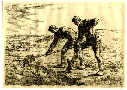 Millet - Les Bêcheurs, 1865,1209.794