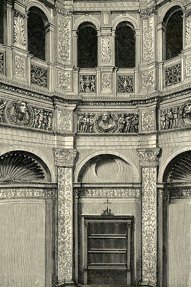 Milano Sagrestia della chiesa di San Satiro