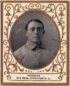 Miller Huggins, Cincinnati Reds, baseball card portrait LCCN2007683743