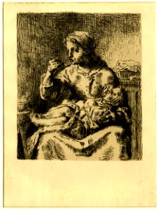 Millet - La Bouillie, 1865,1209.799