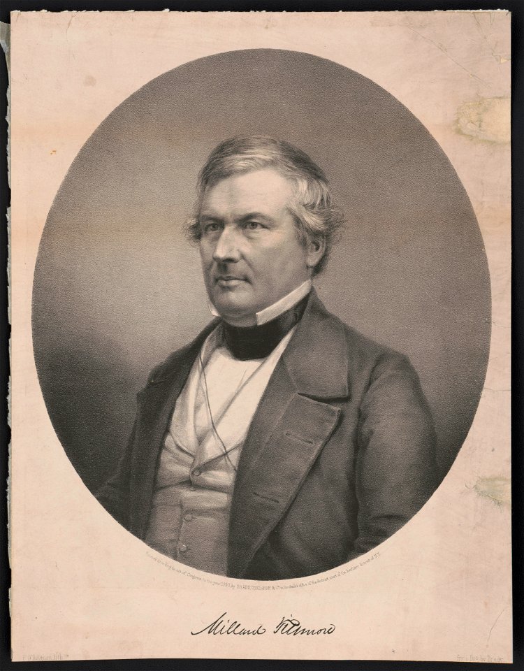 Millard Fillmore - F. D'Avignon lith. ; from dag. by Brady. LCCN2017660427