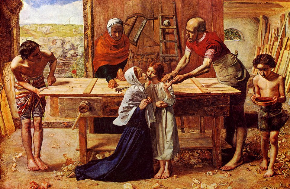 Millais - Christus im Hause seiner Eltern