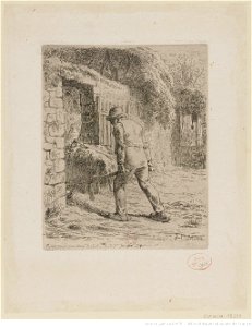 Millet - Le paysan rentrant du fumier, btv1b10508216n