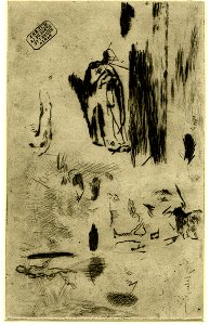 Millet - La planche aux croquis, 1881,1112.147
