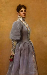 Portrait of Sadie P. Waters by Francis Davis Millet 