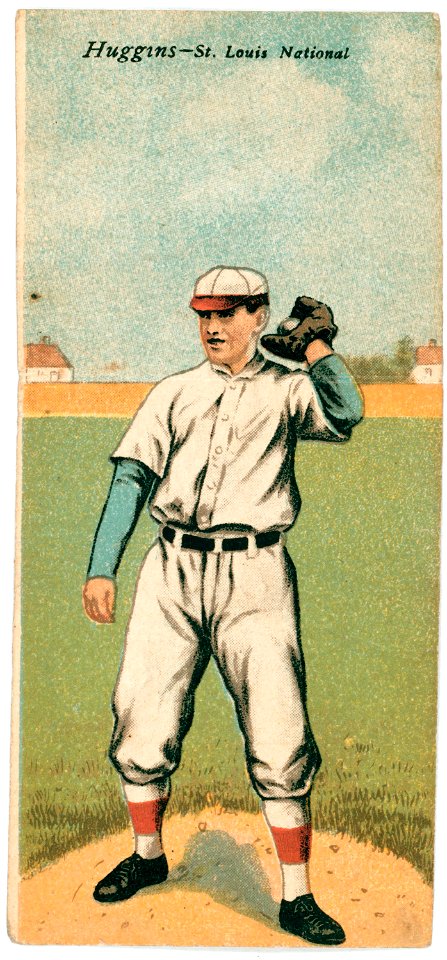 Miller Huggins-Roger Bresnahan, St. Louis Cardinals, baseball card portrait LCCN2007683875