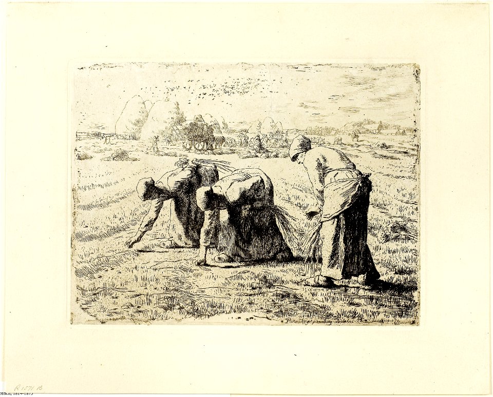 Millet - The Gleaners, 1927.4428