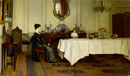 Francis Davis Millet - The Widow