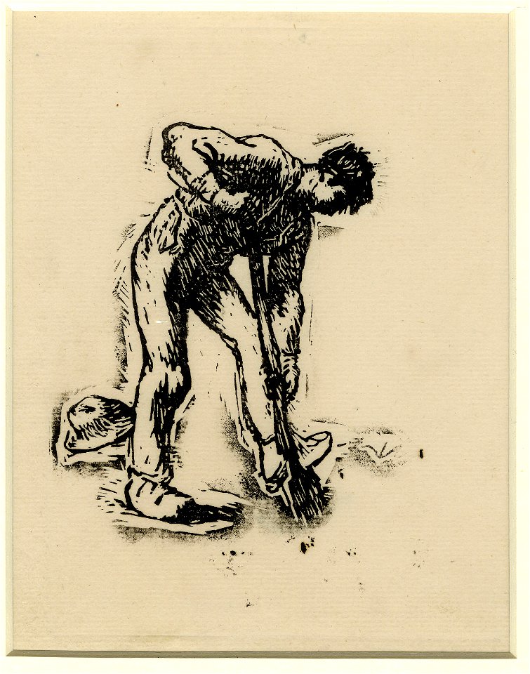 Millet - Bêcheur au Travail, 1878,0713.2676