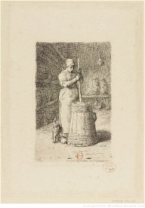 Millet - La baratteuse, btv1b105082512