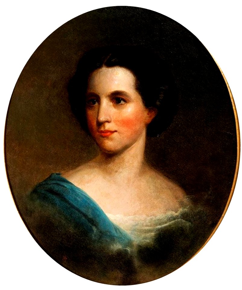 Portrait of a Young Woman by Alfred Jacob Miller, circa 1835