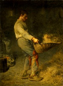Jean-François Millet (II) - Un vanneur