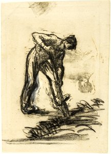 Millet - Peasant Digging, 1944.105