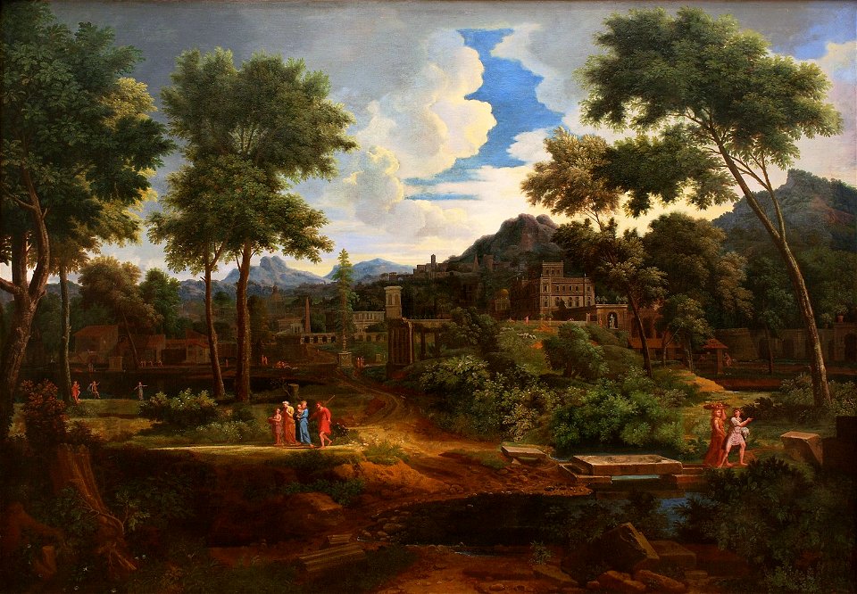 Jean-Francois Millet - Klassische Landschaft