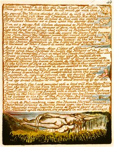 Milton a Poem, copy D, object 49 (Bentley 44, Erdman 42-49, Keynes 44)