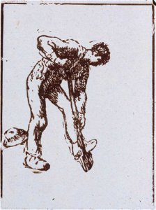 Millet - Man Turning over the Soil, M23391